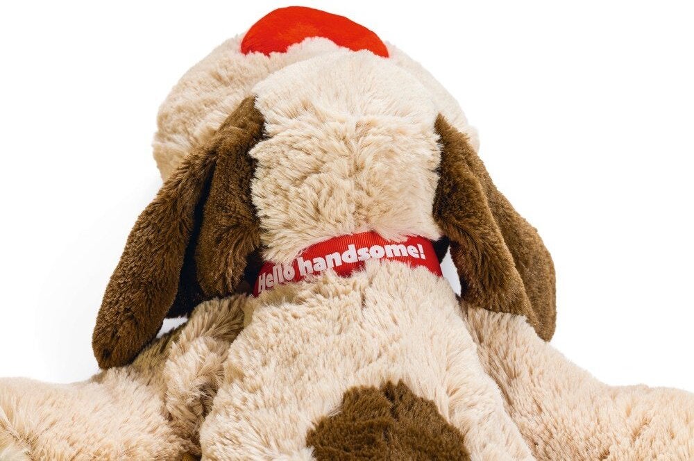 Beeztees hondenspeelgoed XL knuffel Joep beige 48 x 46 x 11 cm