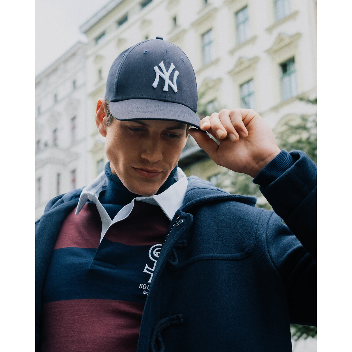 COLEÇÕES LA REDOUTE<br>Duffelcoat Losvallende Assinatura GREGOIRE