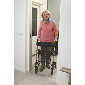 SecuCare drempelvervanger 14x95 cm blank aluminium