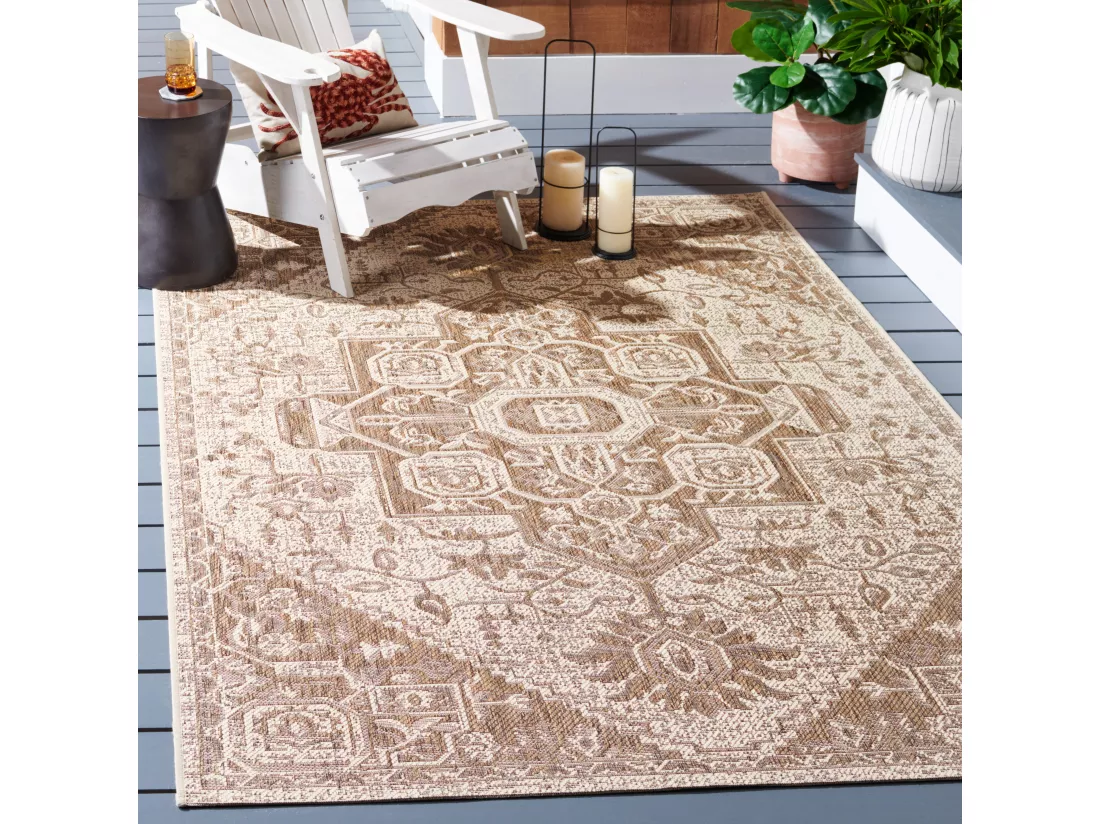 Tapis Beige & Cream 122 X 183 cm - Elba