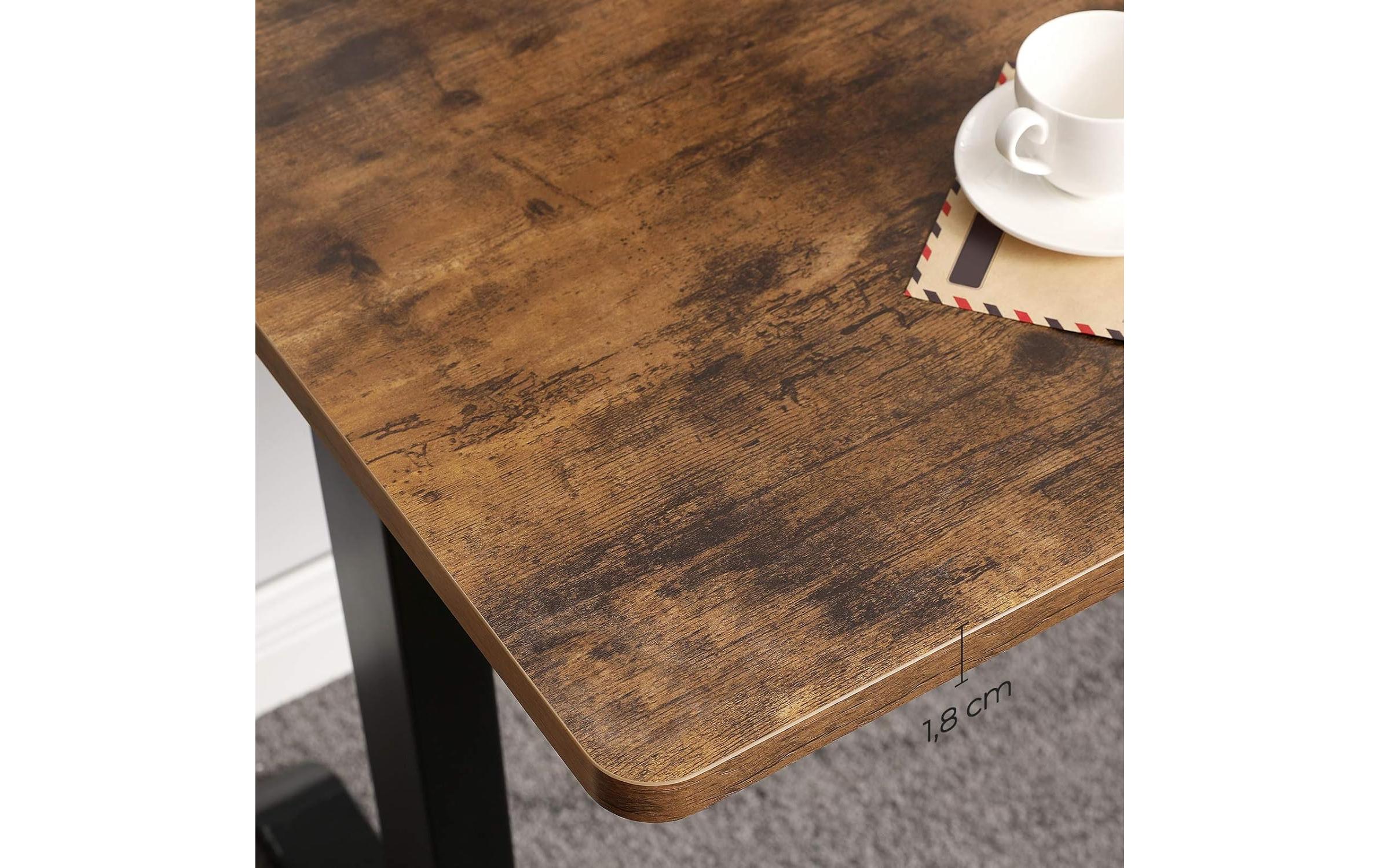Tischplatte 140 x 70 x 1.8 cm, VintagebraunMDF-Tischplatte