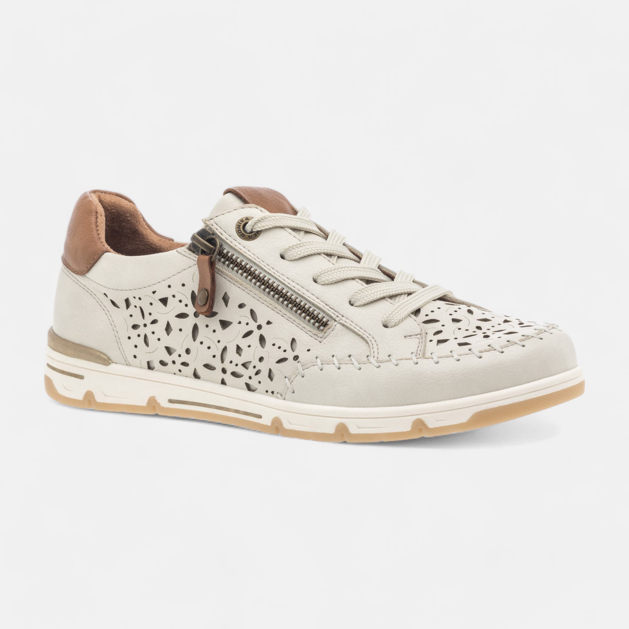 Baskets basses Femme beige