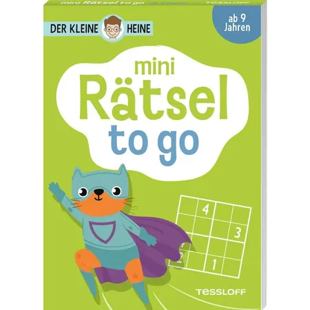 Tessloff Der kleine Heine. Mini Rätsel to go. Ab 9 Jahren