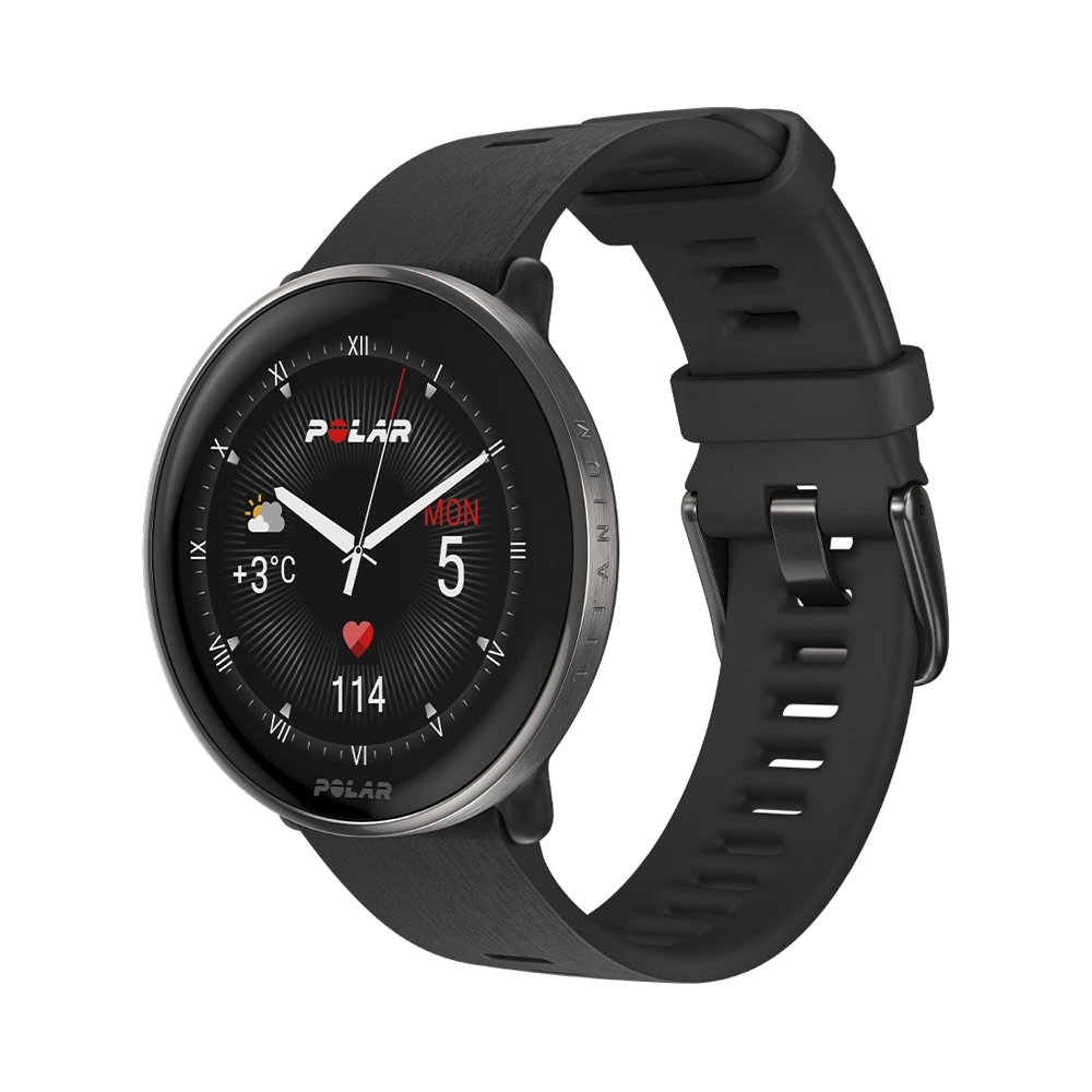 Polar Ignite 3 Titanium Smartwatch Schwarz 43mm