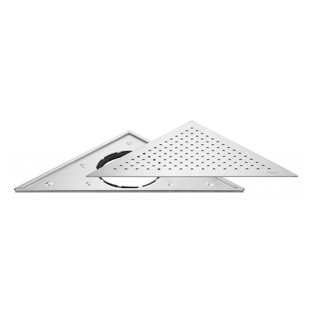 SLUKRIST VIESER CORNER MODERN RUSTFRI RAMME
