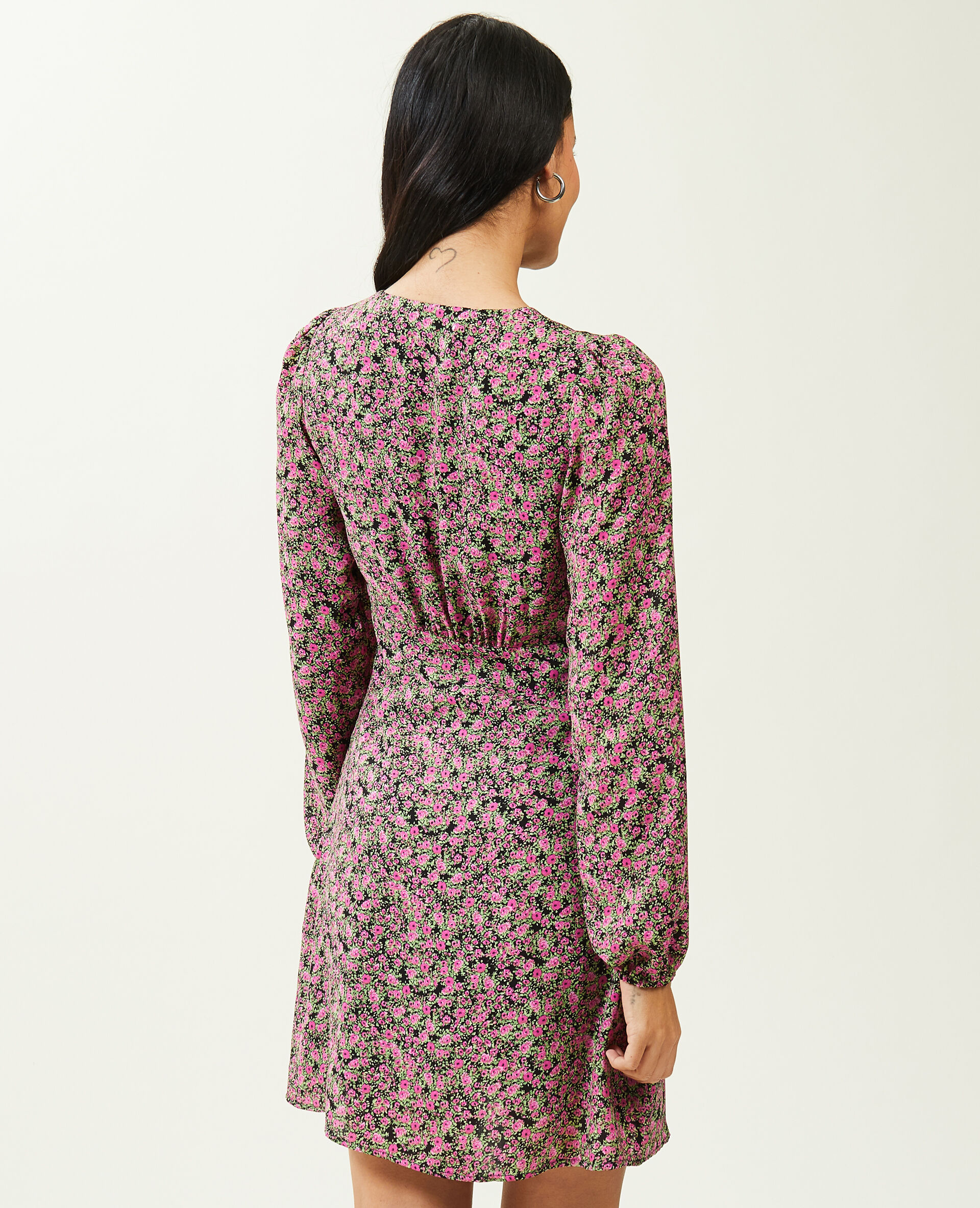 Robe courte et fluide - Noir