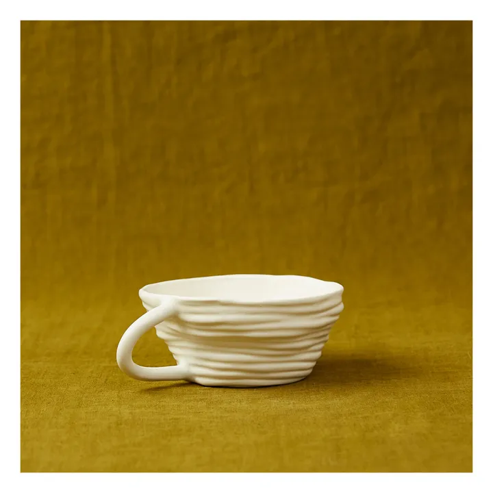 Cole & Cinder Tasse Silk | Blanc