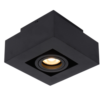 Lucide spot Xirax zwart