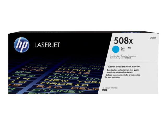 HP blækpatron 508X Original LaserJet Cyan