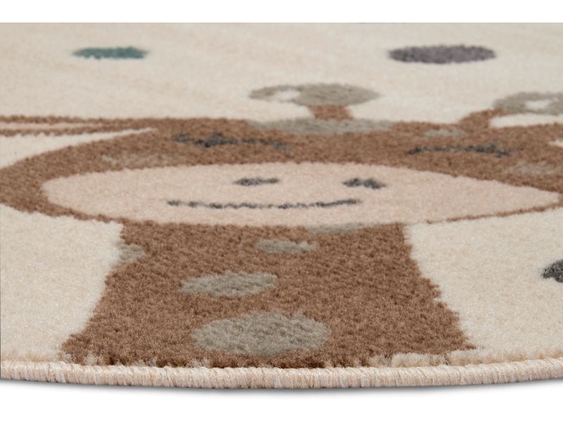 Hanse Home Dekoteppich Animal Party Ø 140 cm Kinderteppich