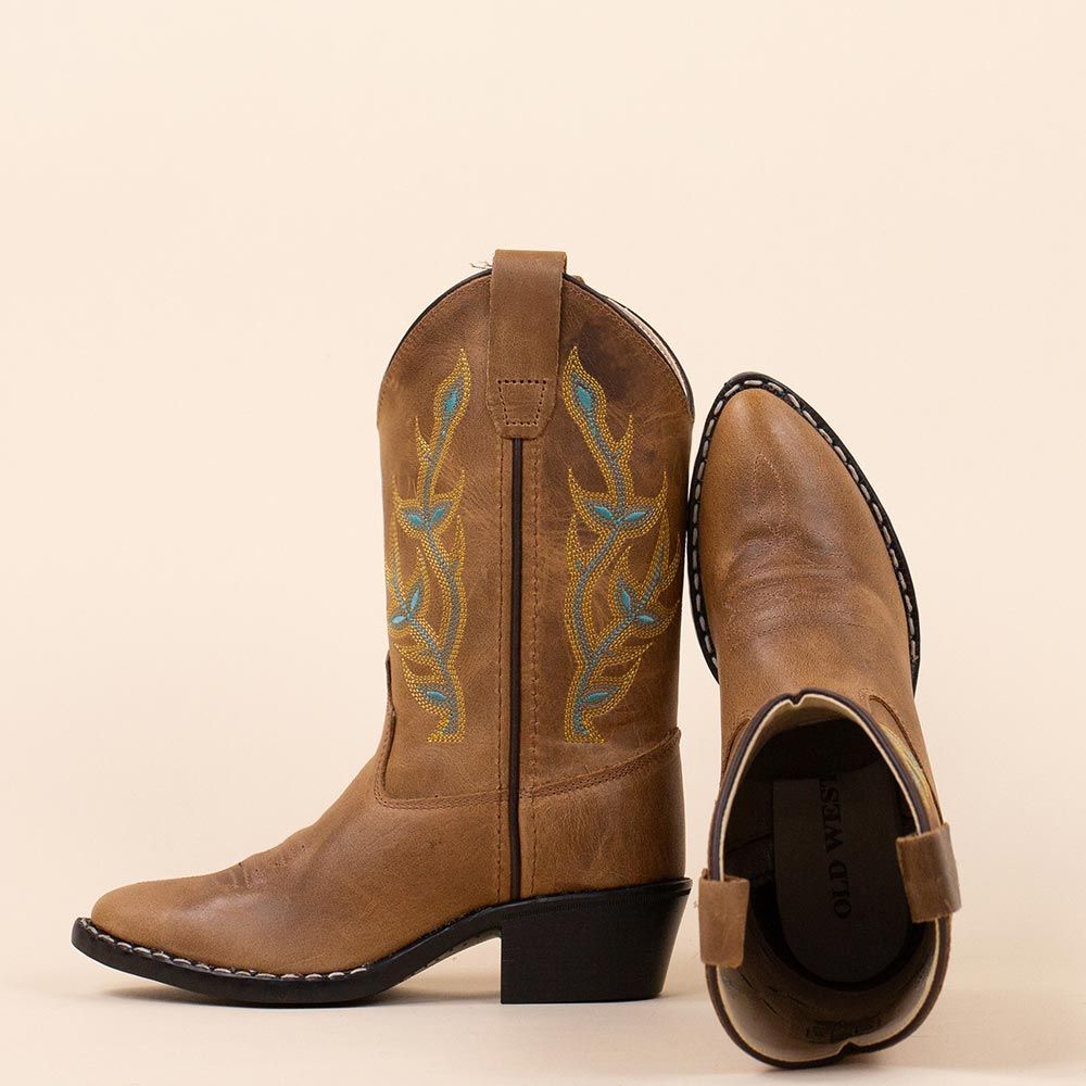 Old West 8122 cowboylaarsjes Bruin
