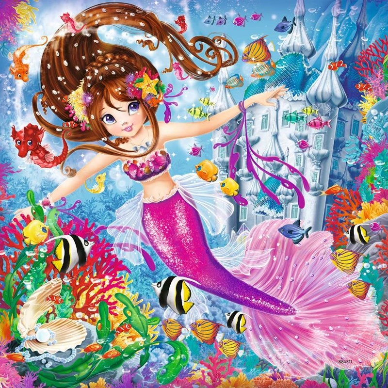 Ravensburger - Charming Mermaids 3x49p