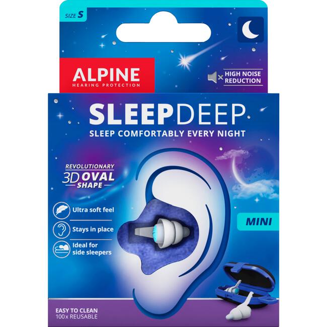 Alpine SleepDeep Mini Sleeping Earplugs
