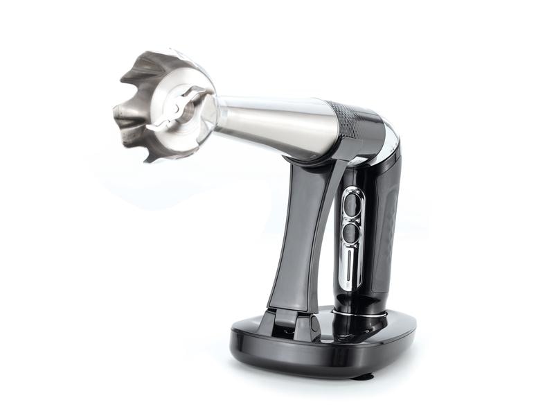 Koenig Stabmixer B04117 Schwarz/Silber Kabelloses Stabmixer-Set