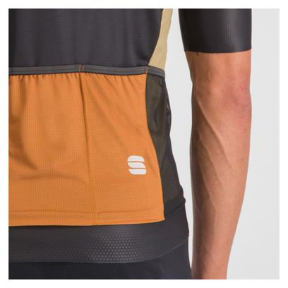 Maillot Manches Courtes Sportful Breakout Supergiara Noir