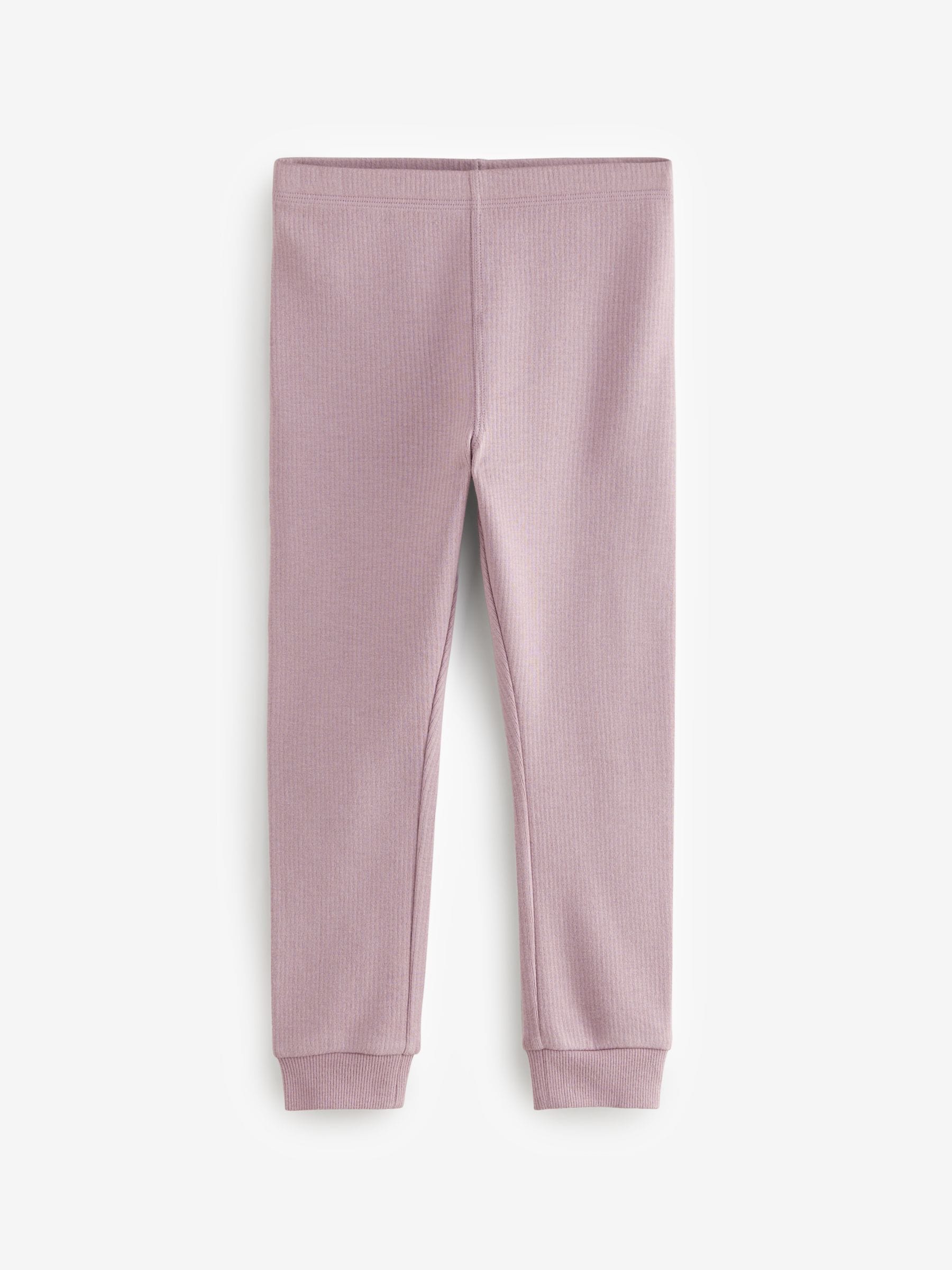 Lila-paars - Thermische leggings (2-16jaar)