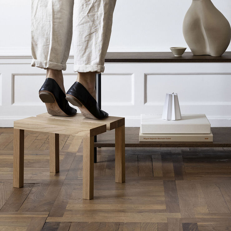 Moebe Peg, Stepping Stool, Oak 100% Oak