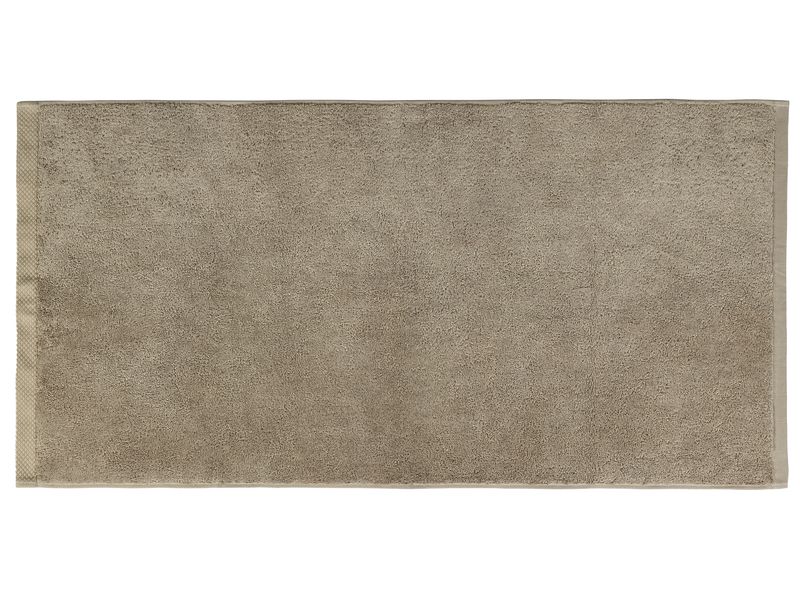 COCON Handtuch 50 x 100 cm, Taupe Weiches Frotteetuch