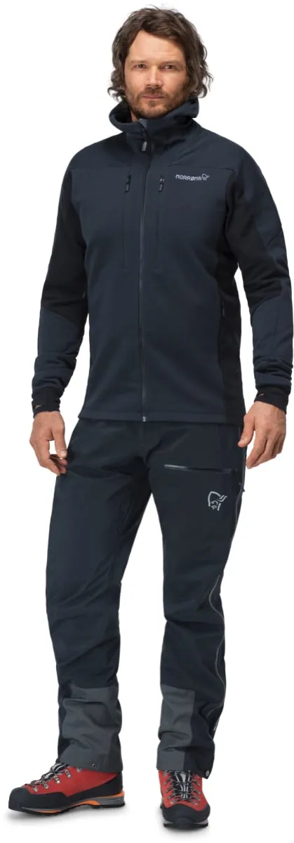 Norrøna Trollveggen Powerstretch Pro Zip Hood M'S Caviar