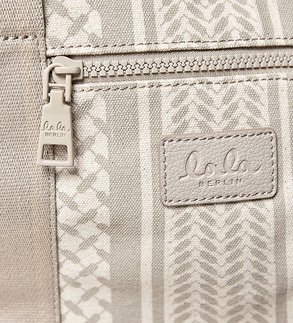 Lala Berlin Tasche - Big Bag Muriel 2.0 - Heritage Stripe Beige