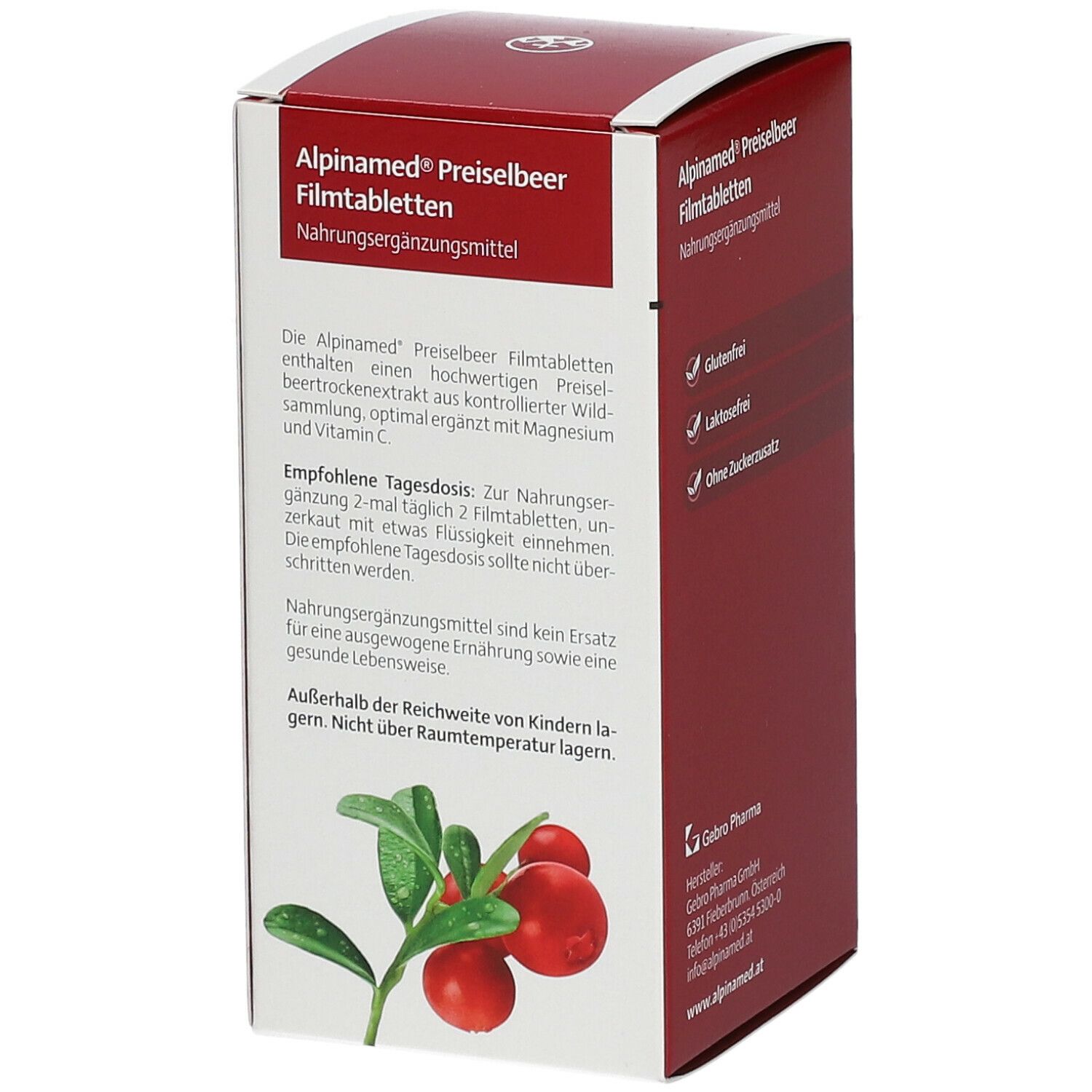 Alpinamed® Preiselbeer-Filmtabletten