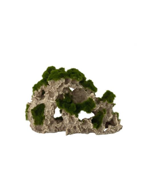 Aqua Della Decor Moss Rock - Aquarium - Ornament - 25x9x17 cm No. 3