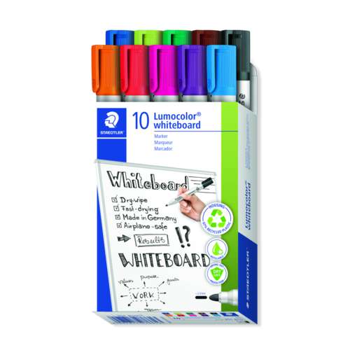 STAEDTLER® Lumocolor® Whiteboard Marker 351 10er-Set