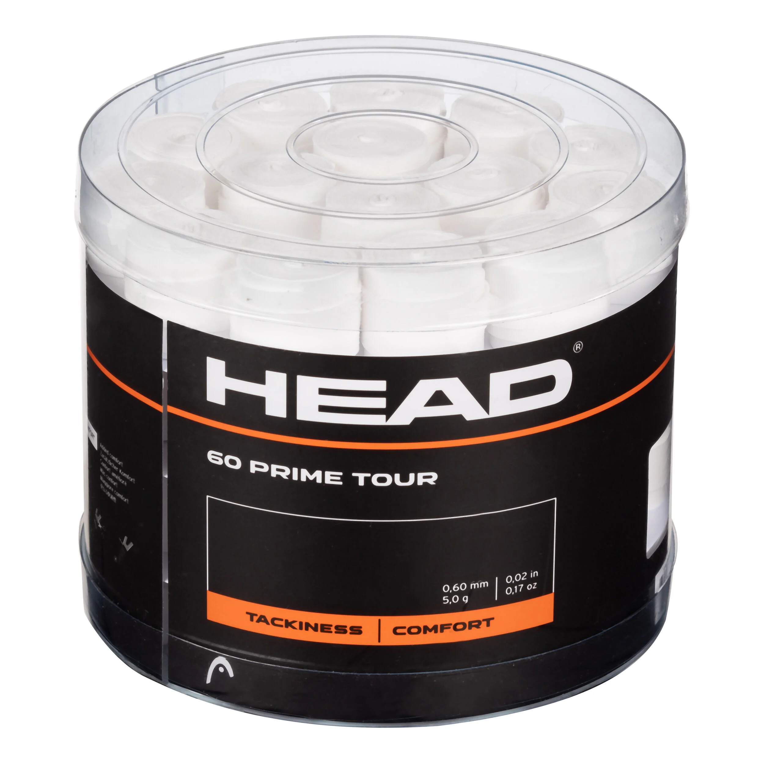 HEAD Prime Tour Pack De 60 - Blanc