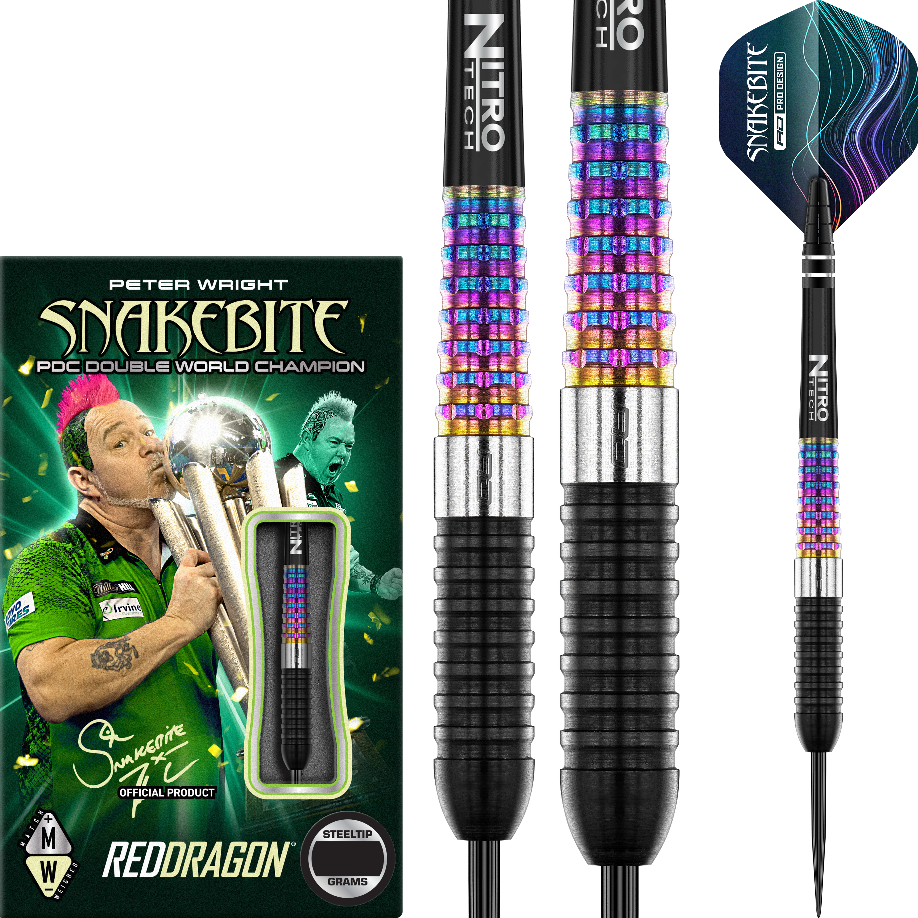 Red Dragon - Peter Wright Corra - Steeldart