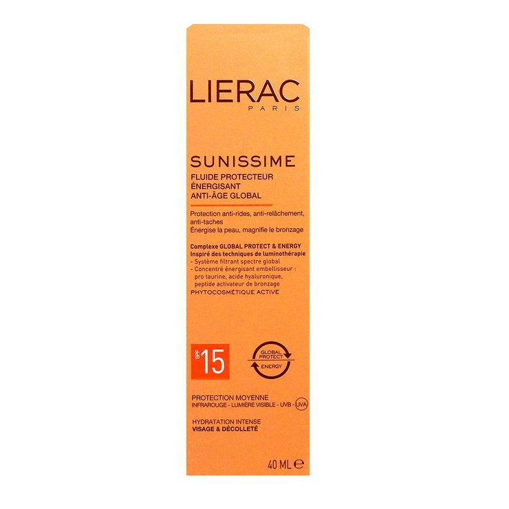 Sunissime fluide énergisant SPF15 40ml