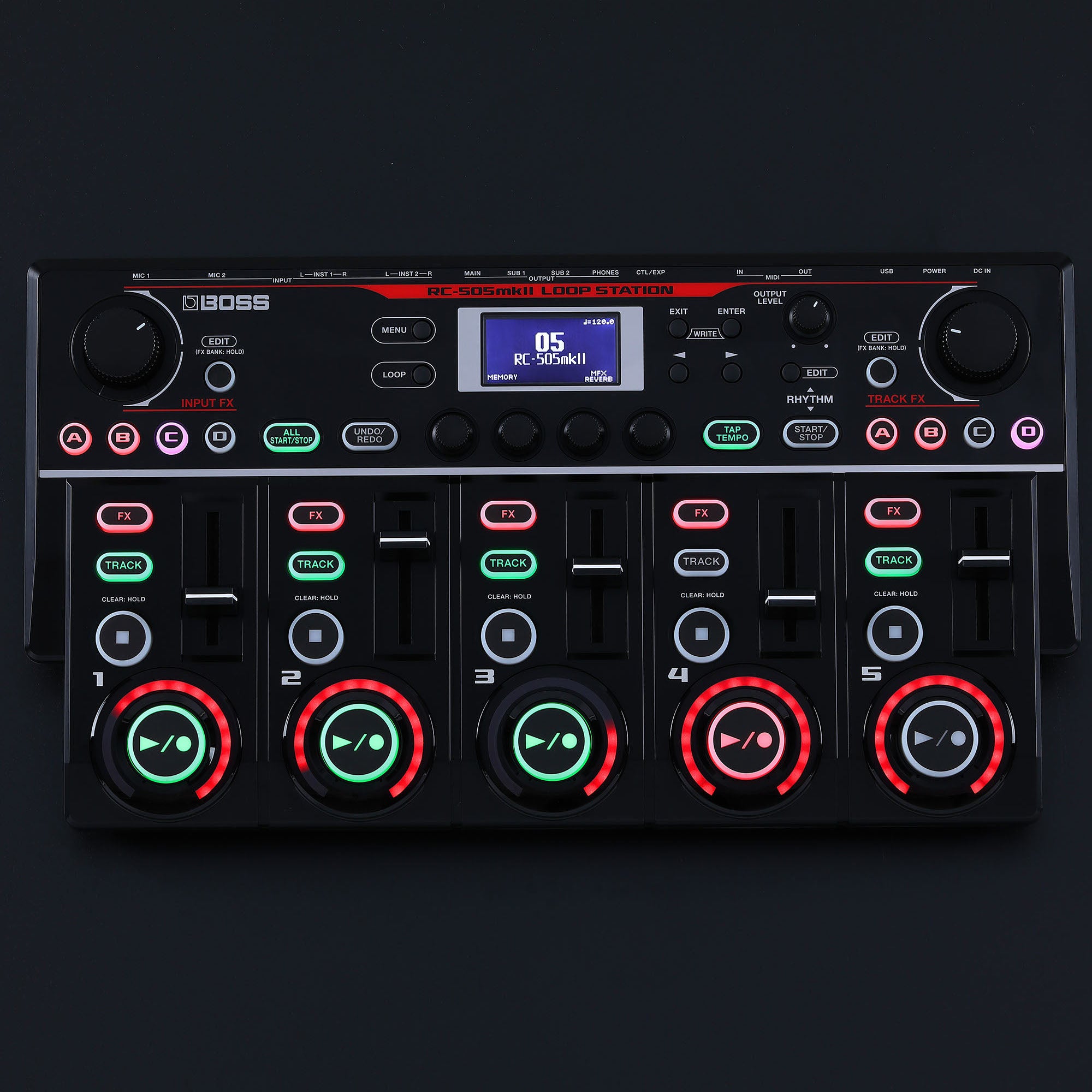 Boss RC-505 mkII Loop Station tabletop looper effectpedaal