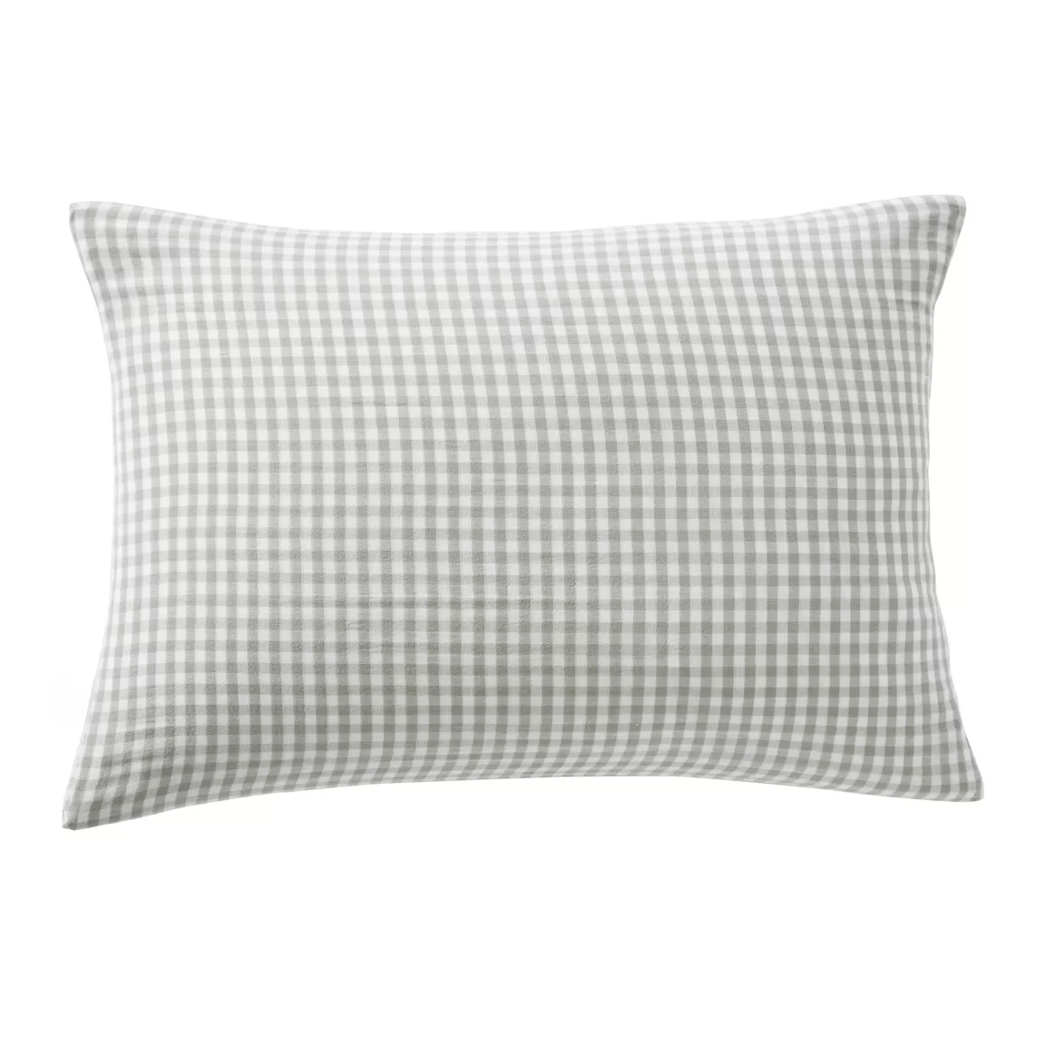 Taie d'oreiller rectangulaire gaze de coton (50 x 70 cm) Vickie Vert eucalyptus