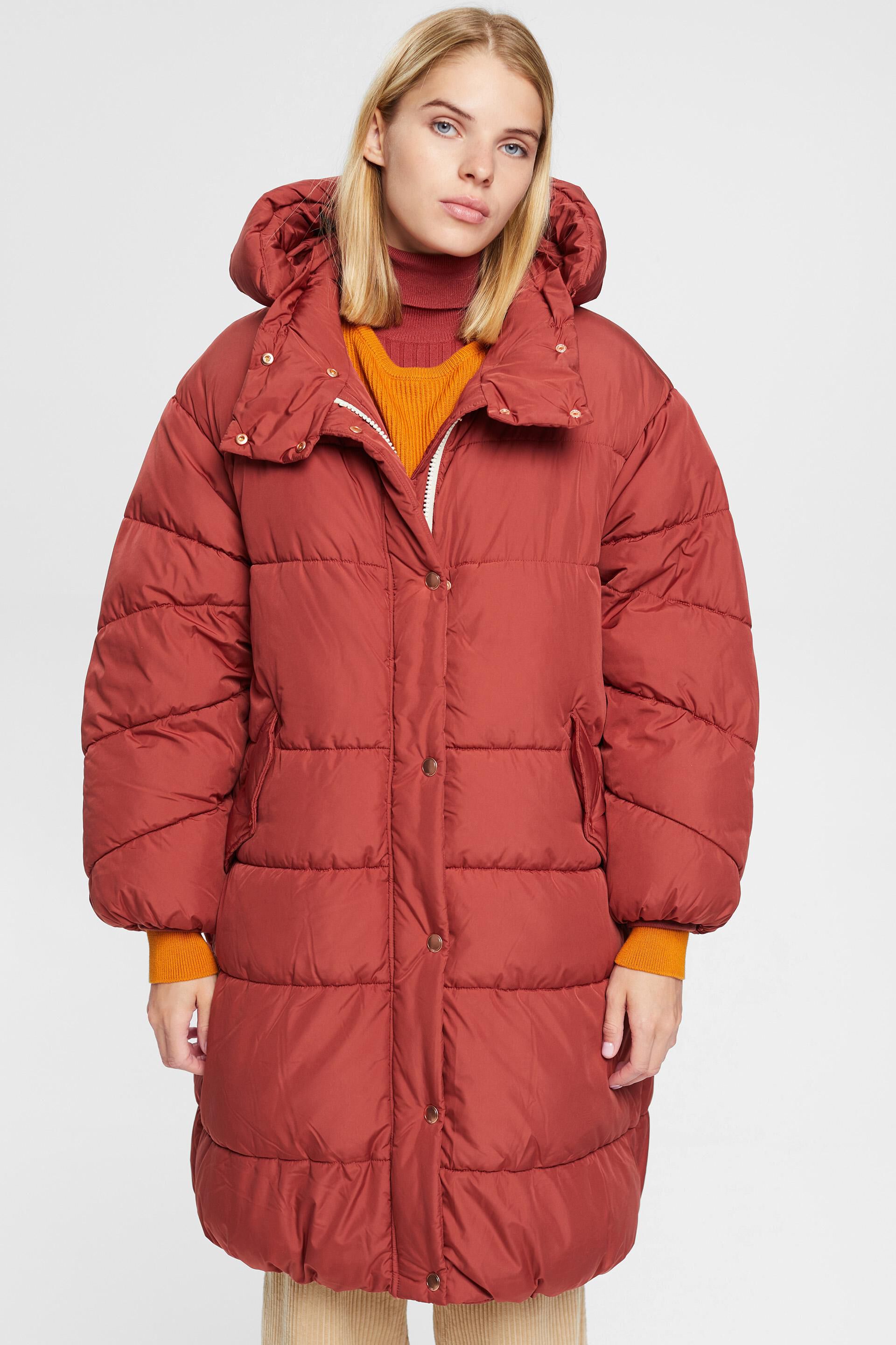 Manteau matelassé à capuche amovible