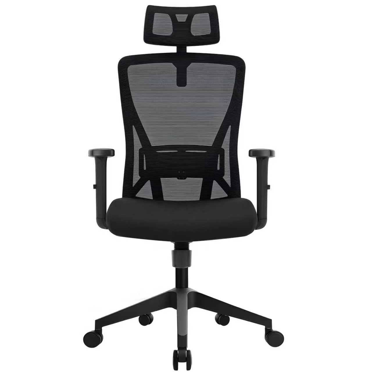 Durrafy Bürostuhl ergonomischer Stuhl,Schreibtischstuhl Atmungsaktiver Netzbezug