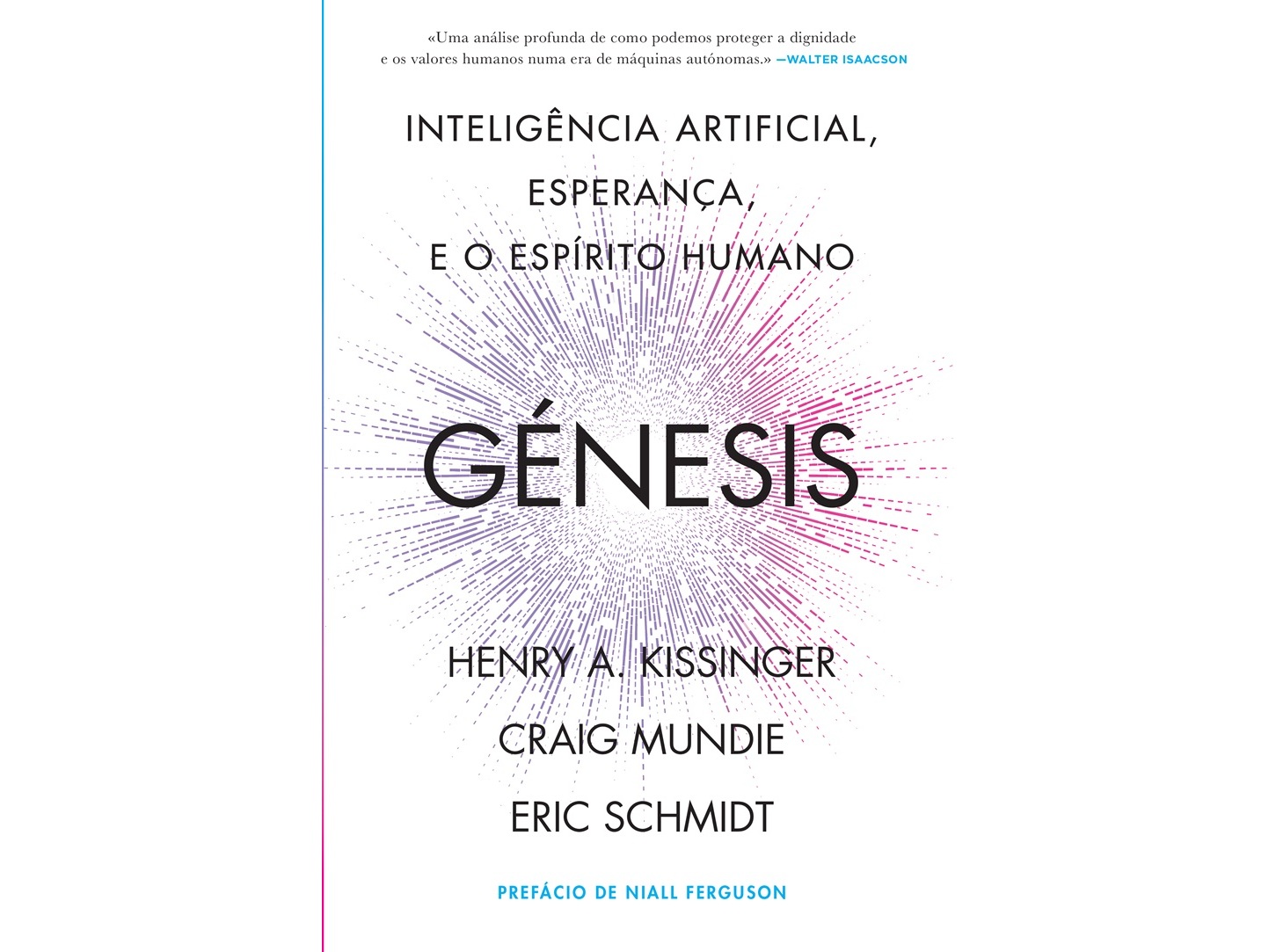 LIVRO GÉNESIS DE HENRY KISSINGER ERIC SCHMIDT