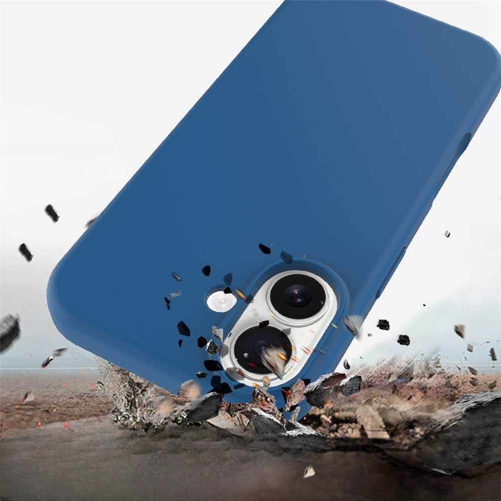 iPhone 17 Silikon Case Hülle - Blau