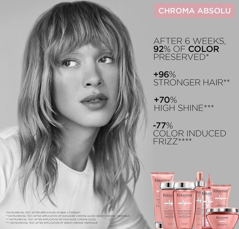 Kérastase - Chroma Absolu Bain Riche Chroma Respect - Shampoo - Kleurbeschermend - Voor Gekleurd Haar