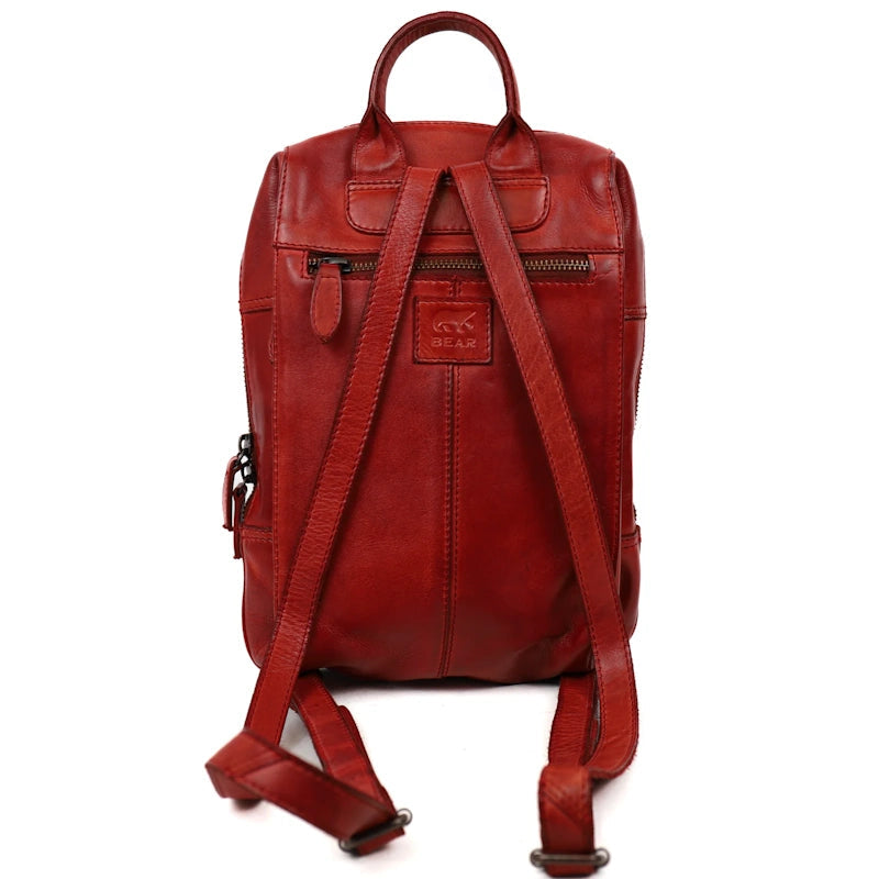 Bear Design Compacte Rugzak Sil Rood