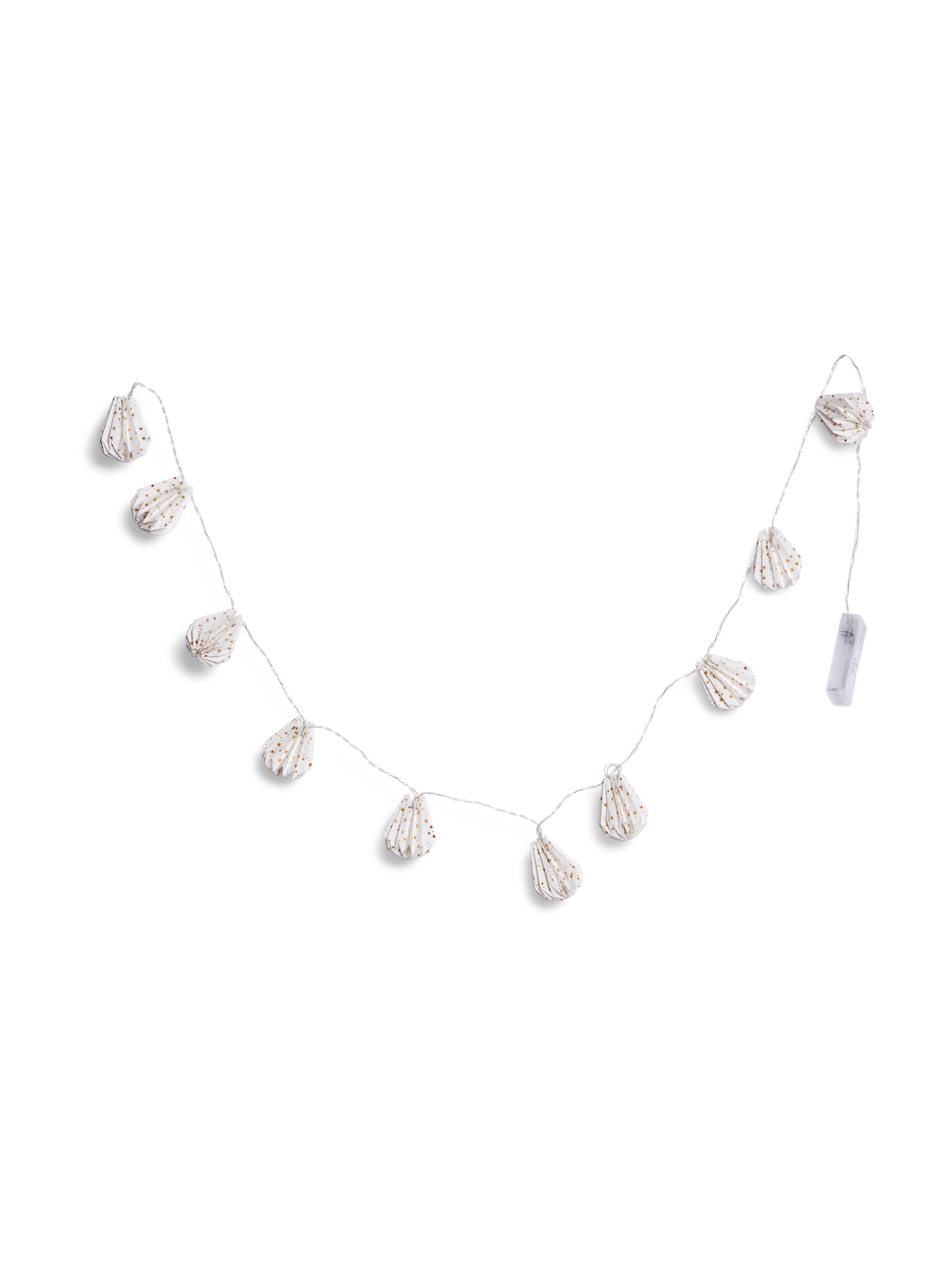LED-lyskæde | 10 stk.  | Off White, Gold