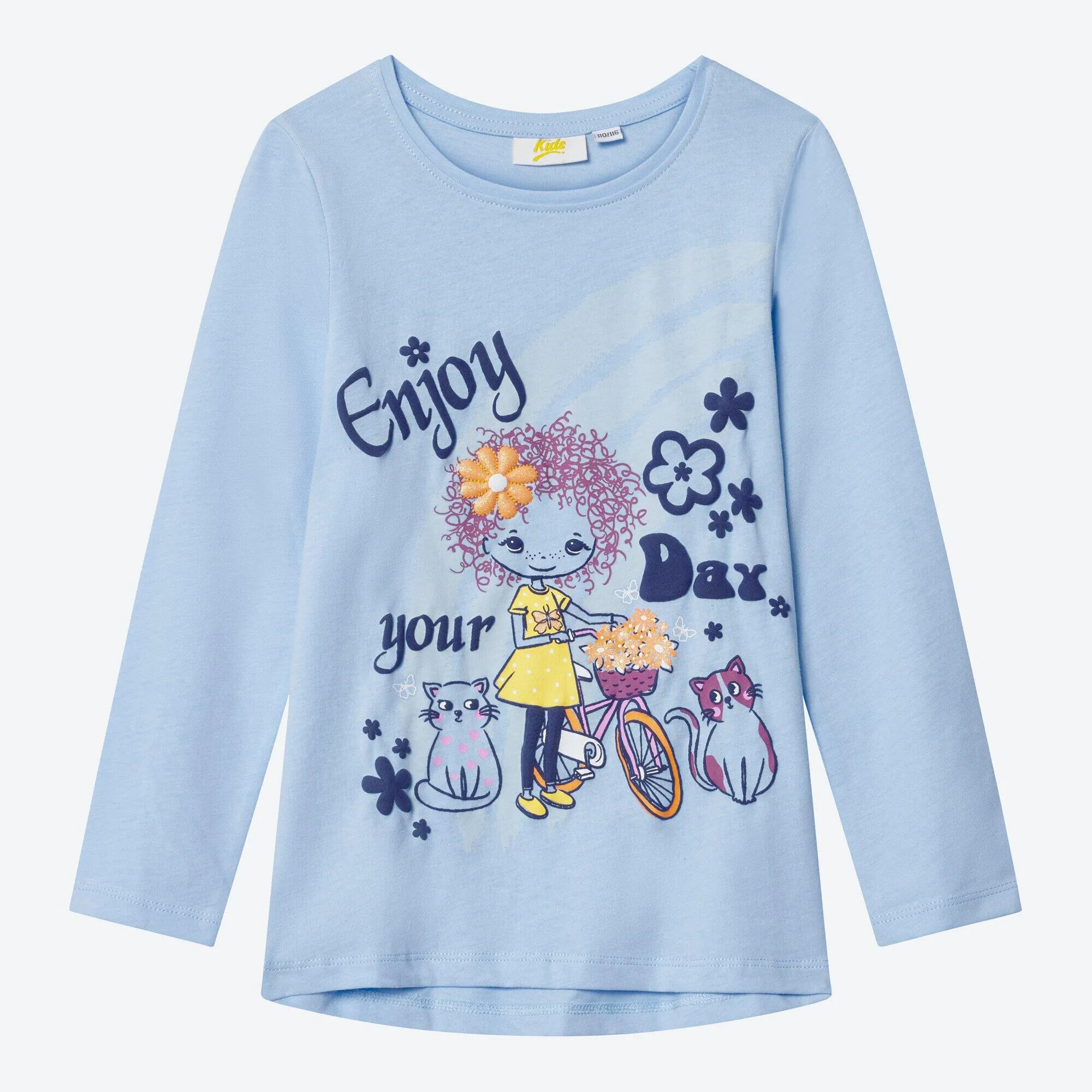 Mädchen-Magic-Shirt mit Haarband, 2-teilig