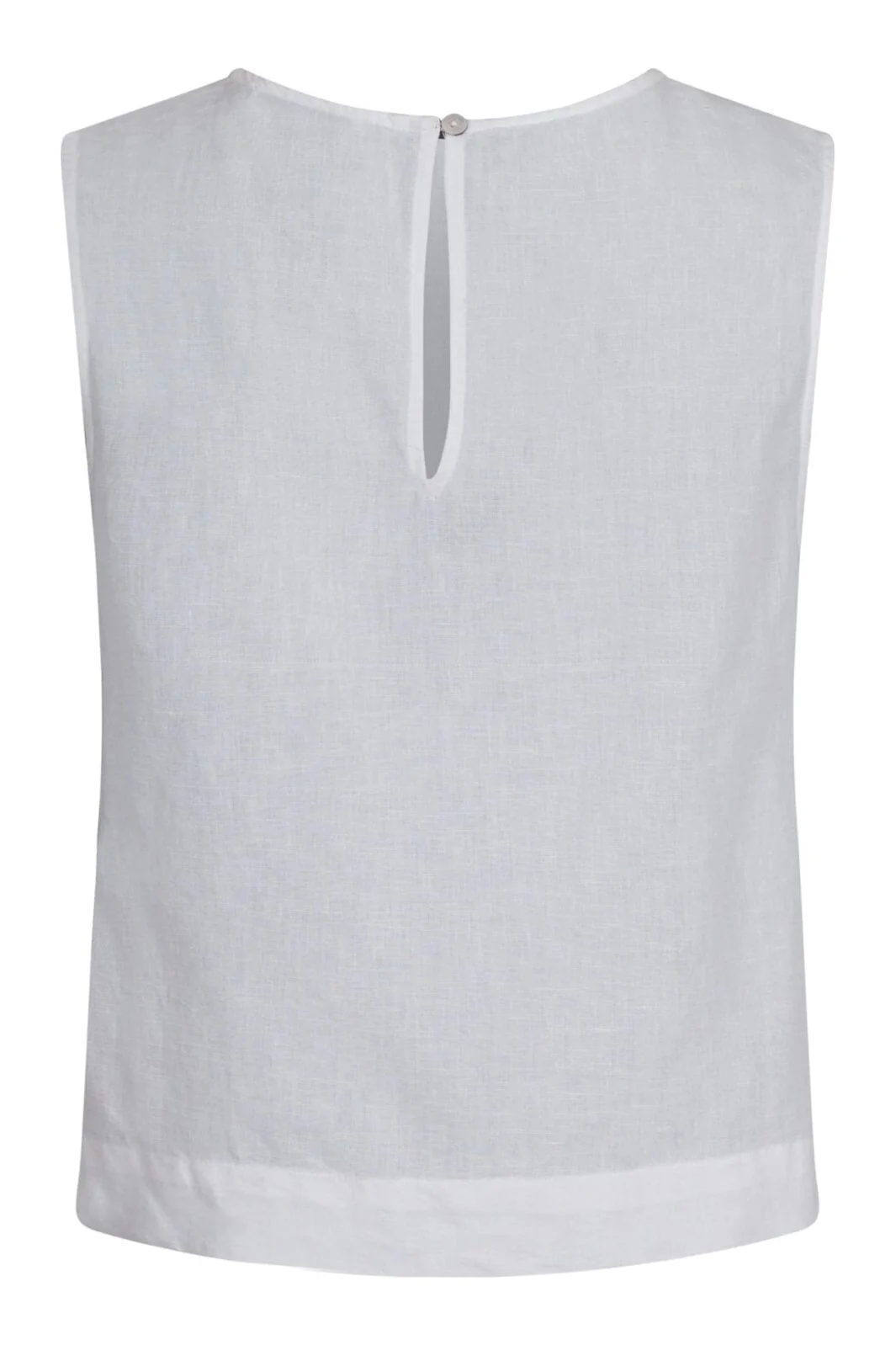 Neo Noir Svetlana Linen Top white
