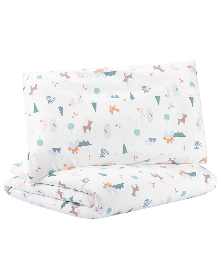 Bettwäsche KLEINER FUCHS (100x135/40x60) in weiß
