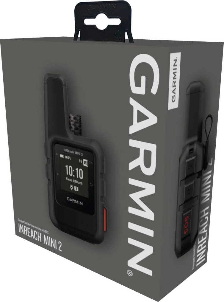 Garmin Outdoor-Navigationsgerät »Garmin inReach Mini 2 Black GPS EMEA« ( ) TracBack-Routing-Funktion, Punkt-zu-Punkt-Navigation