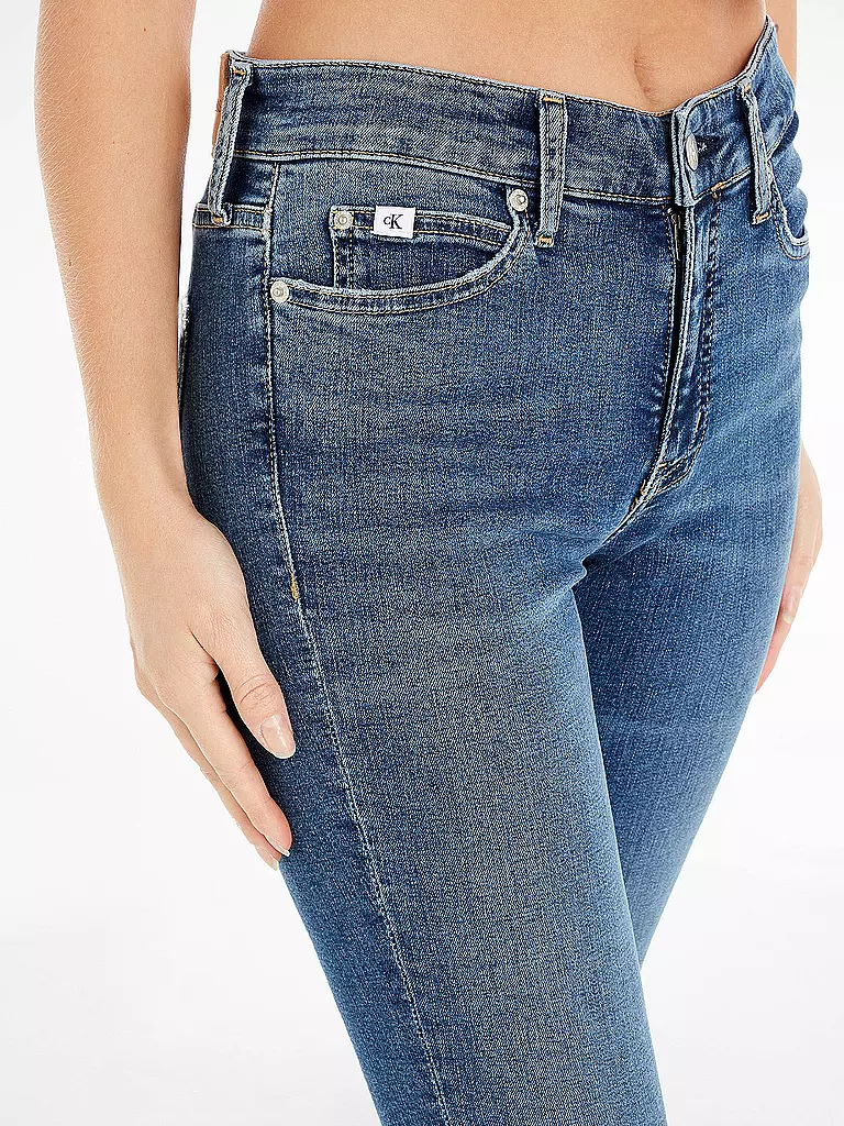 CALVIN KLEIN JEANS Jeans Skinny Fit dunkelblau