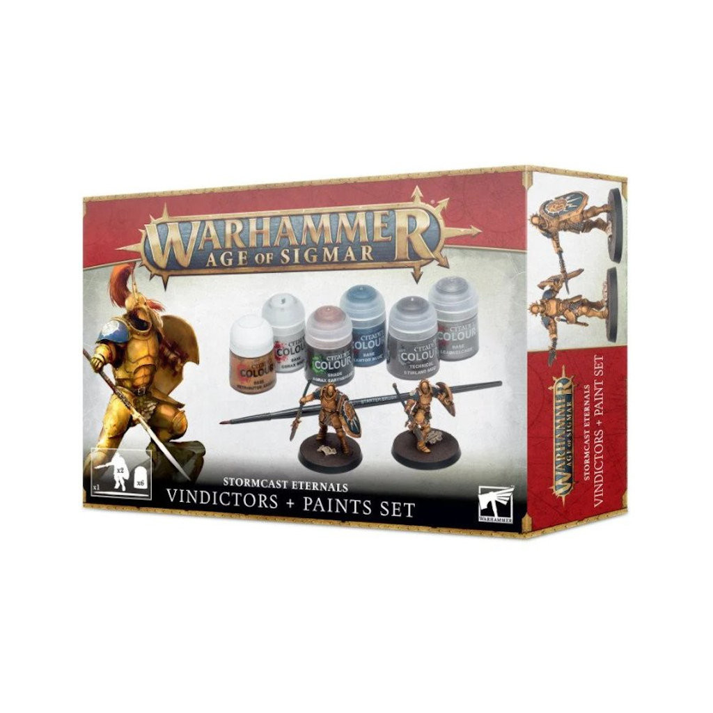 Age of Sigmar : Vindictors + Paint Set
