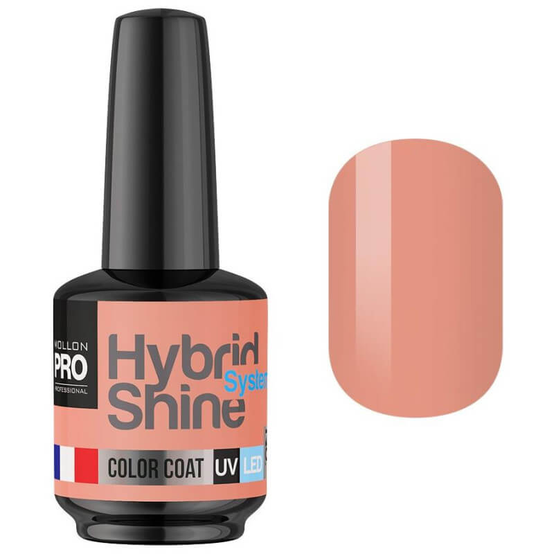 Mini Vernis Semi-Permanent Hybrid Shine Mollon Pro 8ml