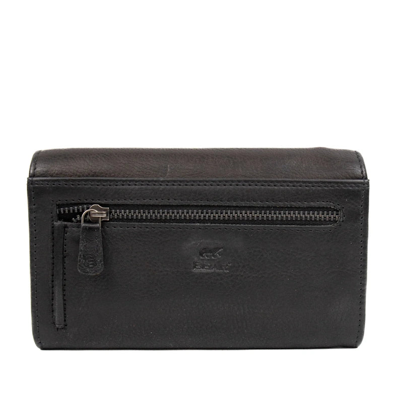 Bear Design Dames Portemonnee Sigrid Black