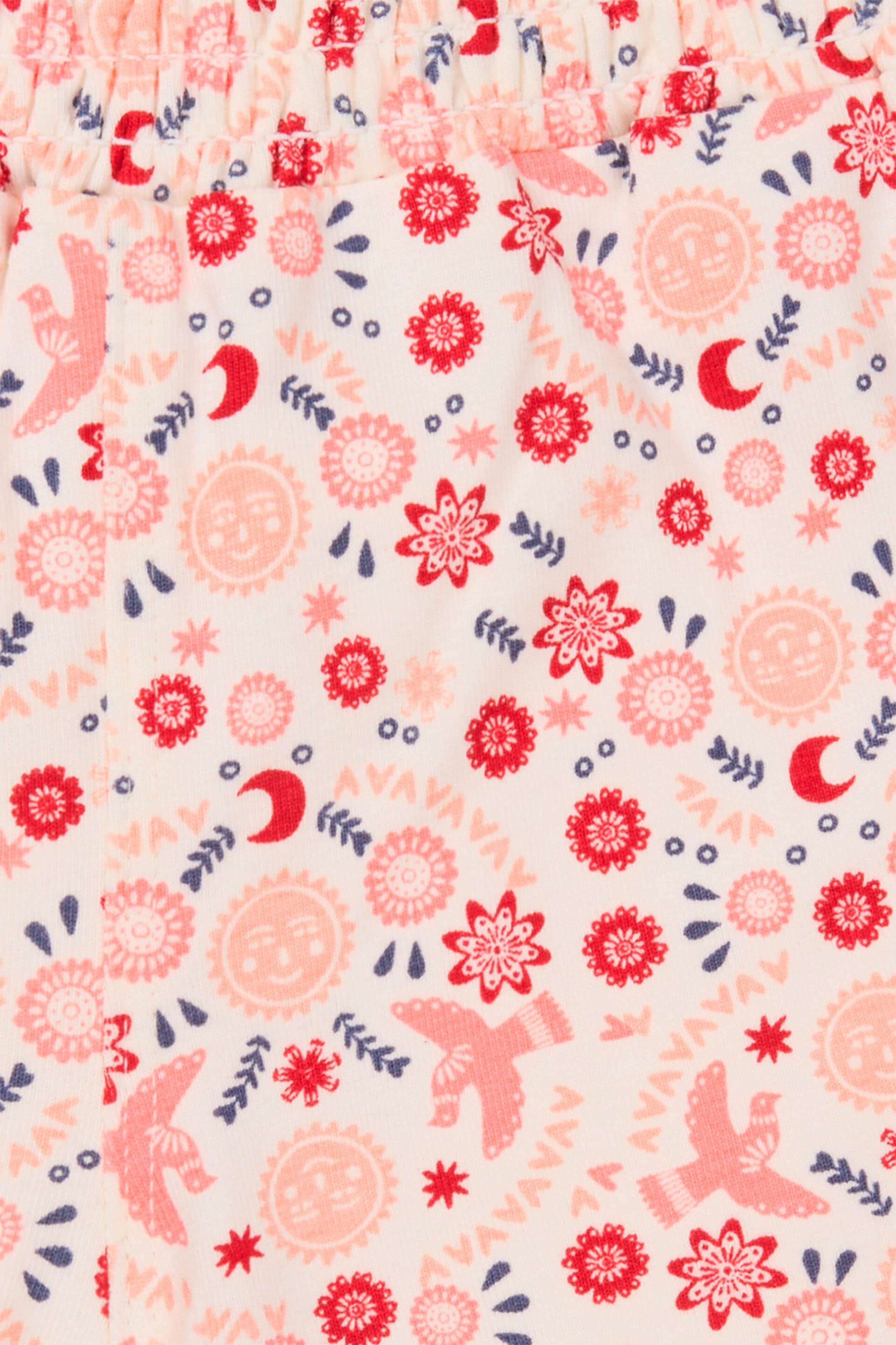 Noppies Baby Hose Madras Floral pattern Pink