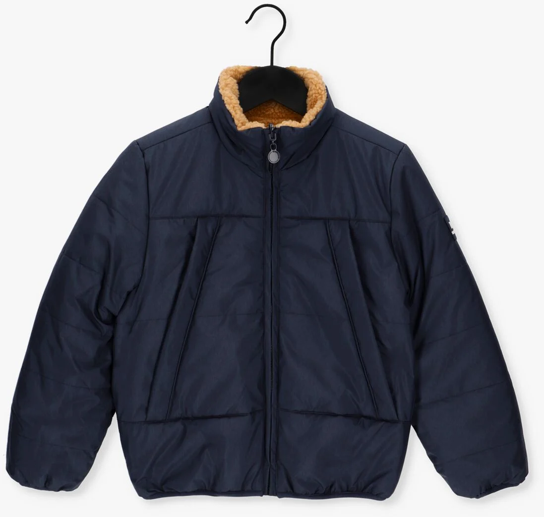 SEVENONESEVEN donkerblauwe sevenoneseven gewatteerde jas v207-6202