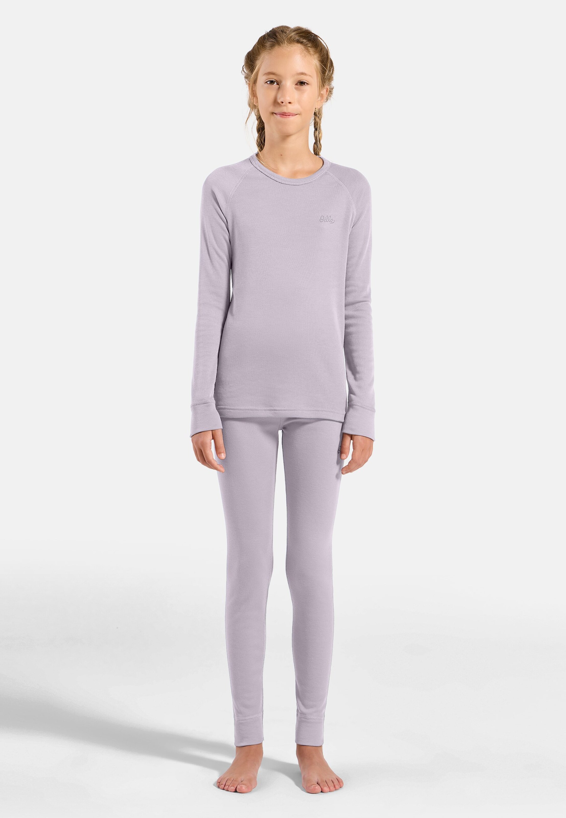 Active Warm Base layer Set in misty lilac